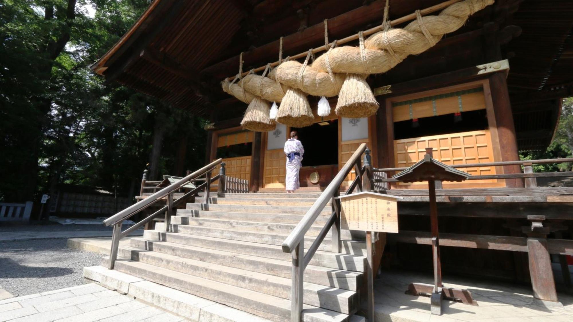 Baigetsu Ryokan Shimosuwa Екстериор снимка